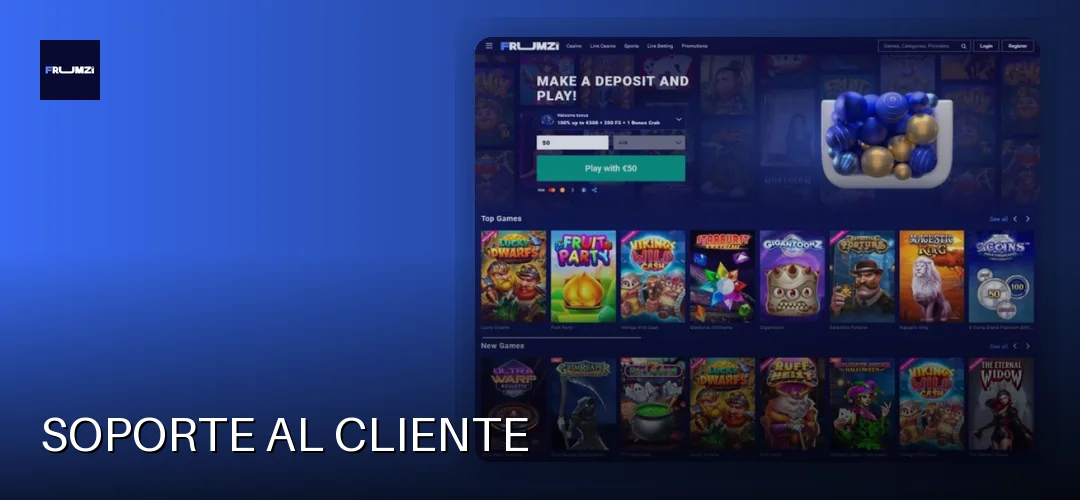 Soporte al cliente